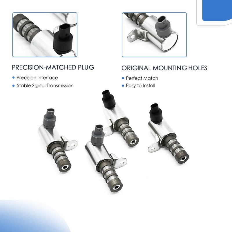 Dcmr Engine Variable Valve Timing Vvt Solenoid Camshaft Position Actuator V6 3.7L 3.5L 3.3L Compatible with Ford Edge Expedition Explorer F-150 F150 Mustang Navigator Taurus Transit 150 250 350 11-23 - Image 4